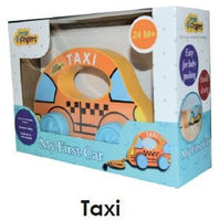 Little Fingers My First Car - Ambulance Toy for Toddlers, 24 Months+, Smooth Rolling Wheels, Easy to Hold, Handcrafted Design