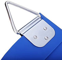 Little Fingers High Back Full Bucket Toddler Swing Seat with Plastic Coated Chains (Blue), Standard