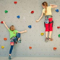 Little Fingers Wall Climbing Rock Holds Kids Climbing Kit for Kids Indoor/Outdoor Playground