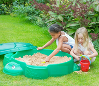 Little Fingers - Turtle Sandbox (Sandpit) Multi color With Lid