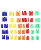 Little Fingers Bullet Blocks Multicolor - 42 Pieces