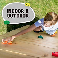 Little Fingers Wall Climbing Rock Holds Kids Climbing Kit for Kids Indoor/Outdoor Playground