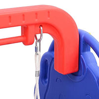 Little Fingers High Back Full Bucket Toddler Swing Seat with Plastic Coated Chains (Red), Standard