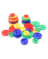Little Fingers 2 in1 Nut & Bolts/Beads Play Combo Puzzle Sets Beads for Kids Early Learning Building Blocks for Kids