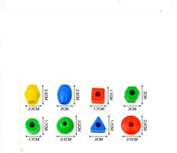 Little Fingers Bullet Blocks Multicolor - 42 Pieces