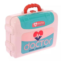 Little Fingers Kids 3-in-1 Beauty Set with Mirror, Hair Dryer, Nail Polish, Comb Hair, Rings