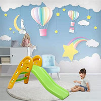Little Fingers Kids Foldable Baby Kids Slide for Children