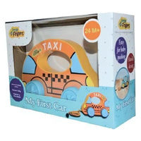 Little Fingers My First Car - Ambulance Toy for Toddlers, 24 Months+, Smooth Rolling Wheels, Easy to Hold, Handcrafted Design