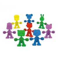 Little Fingers Multi-Shape Lacing Cards Set – Educational Threading Toy for Kids with Animals More (10-PCS)