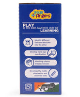 Little Fingers Bullet Blocks Multicolor - 42 Pieces