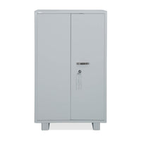 iRON & Steel Office Metal Almirah Small, Grey