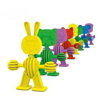 Little Fingers Multi-Shape Lacing Cards Set – Educational Threading Toy for Kids with Animals More (10-PCS)