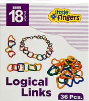 Little Fingers Bullet Blocks Multicolor - 42 Pieces