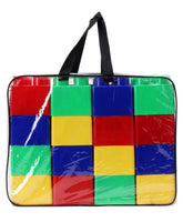 Little Fingers Jumbo Building Blocks Set Multicolour (16pc)