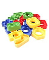 Little Fingers Bullet Blocks Multicolor - 42 Pieces