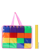 Little Fingers Jumbo Building Blocks Set Multicolour (16pc)