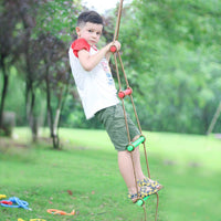 Little Fingers Climbing Rope Ladder for Kids, Climbing Ladder Hanging Rope Ladder for Indoor Play Set