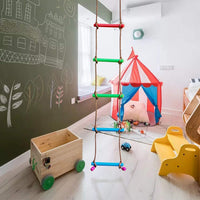 Little Fingers Climbing Rope Ladder for Kids, Climbing Ladder Hanging Rope Ladder for Indoor Play Set