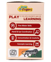 Little Fingers 2 in1 Nut & Bolts/Beads Play Combo Puzzle Sets Beads for Kids Early Learning Building Blocks for Kids