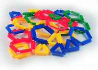 Little Fingers Multi-Shape Lacing Cards Set – Educational Threading Toy for Kids with Animals More (10-PCS)