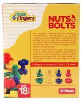 Little Fingers Bullet Blocks Multicolor - 42 Pieces