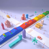 Little Fingers Soft Sensory Balance Beam Ring – Stepping Stones for Kids, Indoor Physical Activity & Coordination Development