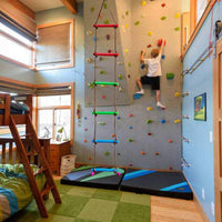 Little Fingers Climbing Rope Ladder for Kids, Climbing Ladder Hanging Rope Ladder for Indoor Play Set