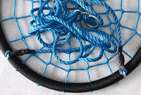 Little Fingers Playground Spider Rope Climbing Net Hammock Swing, 500kg Capacity, Red/Green/Black, PP/Metal/Steel Construction, Indoor/Outdoor,