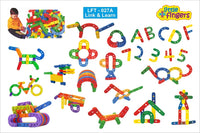 Little Fingers Multi-Shape Lacing Cards Set – Educational Threading Toy for Kids with Animals More (10-PCS)