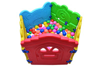 Little Fingers Kids Baby Play Balls, for Playgrounds, Water, Sand, Foam, Tent Houses, Ball Pool (6.5cm) - 75 Balls