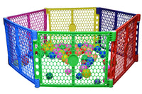 Little Fingers Kids Baby Play Balls, for Playgrounds, Water, Sand, Foam, Tent Houses, Ball Pool (6.5cm) - 75 Balls