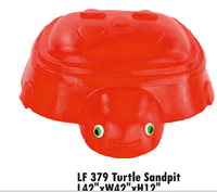 Little Fingers - Turtle Sandbox (Sandpit) Multi color With Lid