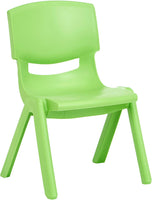 Little Fingers  Strong and Durable Plastic Chair (Red, 1-3 Years)