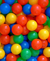 Little fingers Multi color Baby Balls Genuine Quality - 8 cm