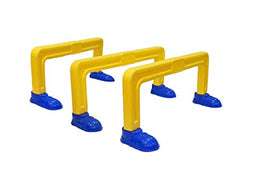 eHomeKart Hurdles for Kids - Sports Equipment for Jumping - Perfect for Outdoor & Indoor in Pre-Schools , Kindergarten & Play Schools - Set of 3