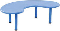 Little Fingers Front Round Table for Kids - with 4 chairs (54 x 30 x 20-inches, Assorted Colour)