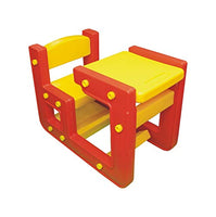 Little Fingers School Activity Study Desk for Kids -Single Seater Plastic Study Table and Chair - Dimensions - 71 x 40 x 54.5 (Cms) - Perfect for Home and Schools (Single Seater Plastic Desk)