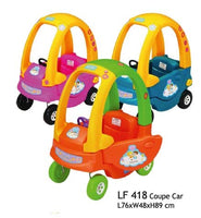 Little Fingers Kids Cozy Coupe Ride on car (Color Will Vary)