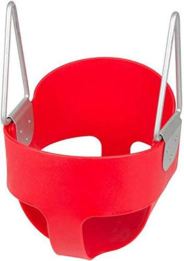 Little Fingers Indoor / Outdoor Play Extra Duty Toddler Swing Seat Red Color For Kids Activities Toddler Swing chair rbwtoy13126.