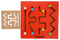 Little Fingers - H-15A Wooden Maze Chase - Basic Readiness, Multi Color
