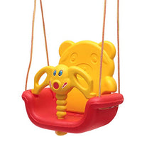 3-in-1 Indoor and Outdoor Adjustable Baby Swing/Jhula for Kids Age 6 Months to 6 Years (Multicolour)
