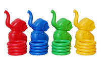 Little fingers Kids Ride on Toys Elephant Rings Toss (Colors May Vary)