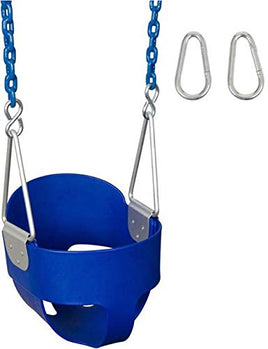 Little Fingers Toddler Swing Seat Complete Set Blue Color For Kids Activity. Toddler Swing chair