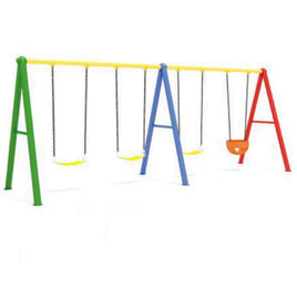 XIANGYU outdoor swing for 4 persons kids with 220 height with good quality of material used for kids