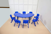 Little Fingers Kids desk and 4 chair for study