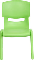 Little Fingers  Strong and Durable Plastic Chair (Red, 1-3 Years)