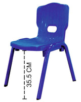 Little Fingers Metal Handle Chair Seat Height: 35 cms)