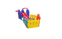 Little Fingers Kids Foldable Baby Kids Slide for Children