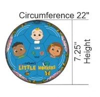 Little Fingers Kids Soccer Ball, Soft Play Football, Multi-Color (2)