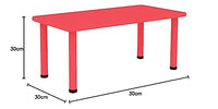 Little Fingers Intra Kids Strong and Sturdy School Study Half Round Moon Kids Table